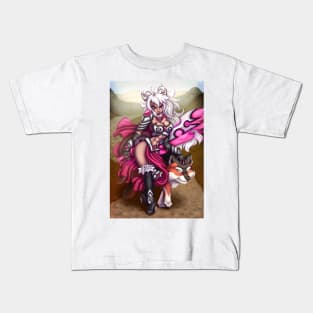 Canvas Swap Issue 1 Collab - Demon Warrior Kids T-Shirt